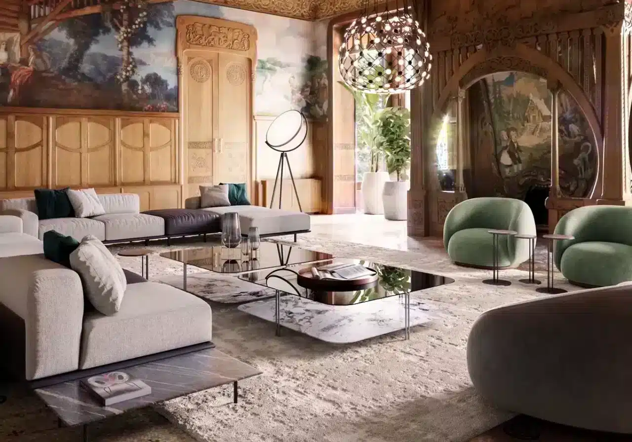 Proyecto de Tessuto Sofás en la Casa Burés
