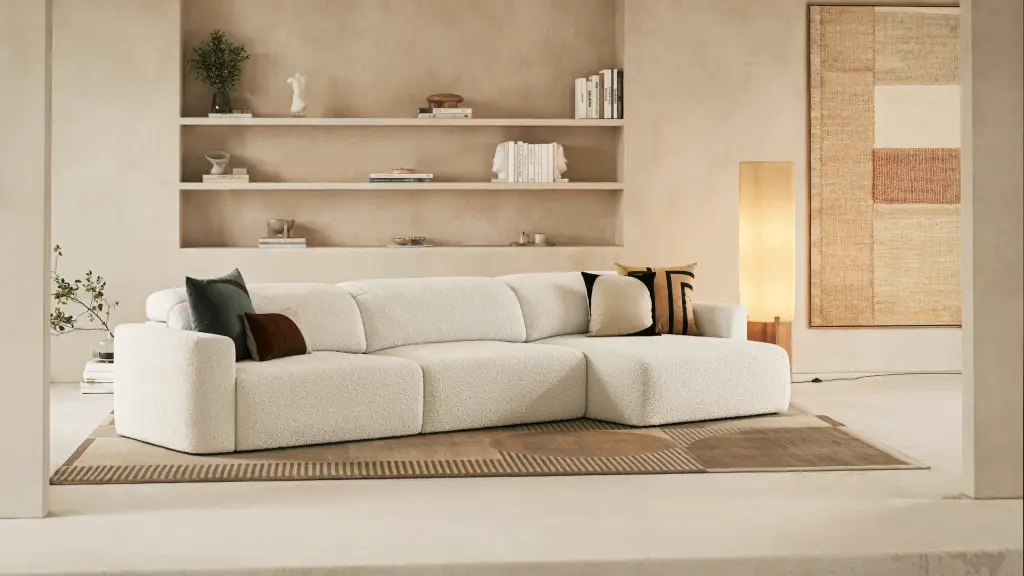 Sofá de gama alta Tessuto Premium Singapur